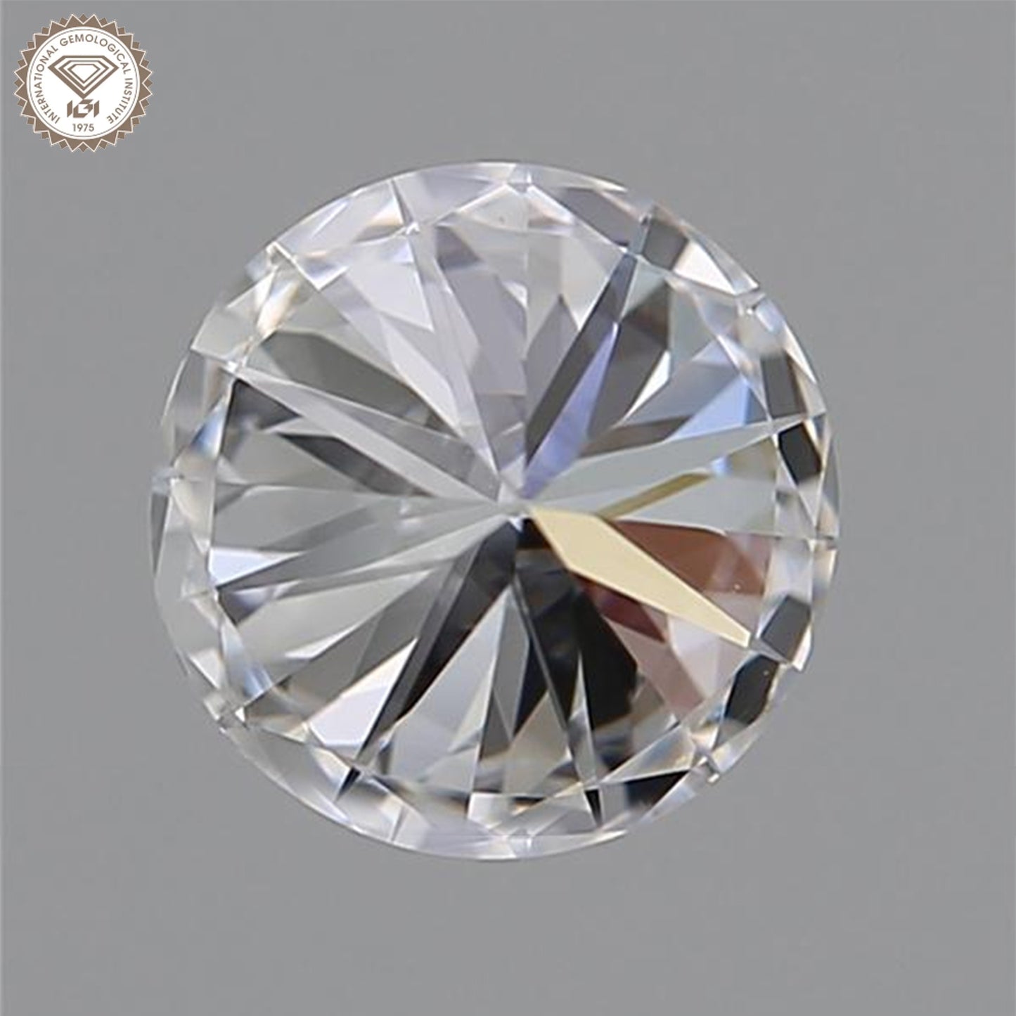 IGI Certified 2.45 Ct. Round Cut CVD Diamond E Color VS1 Clarity
