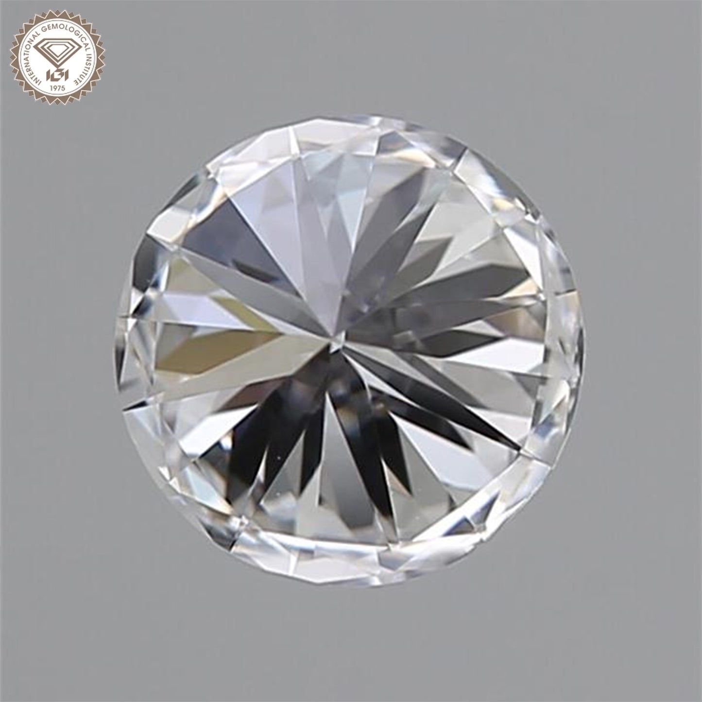 IGI Certified 2.7 Ct. Round Cut CVD Diamond F Color VS1 Clarity