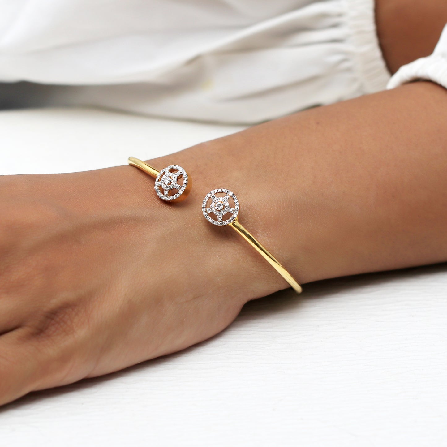 Celestial Orbit Diamond Bracelet