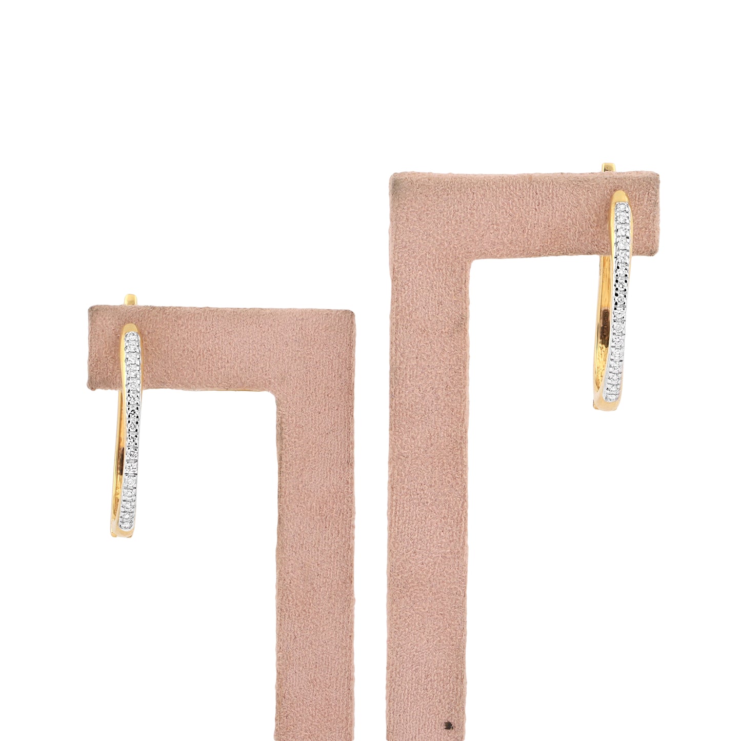 Luxury Diamond Hoop Earrings