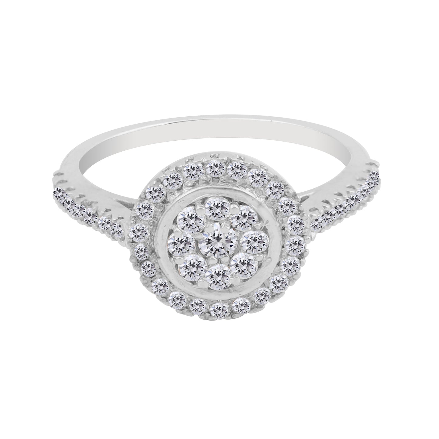 Statement Diamond Ladies Ring