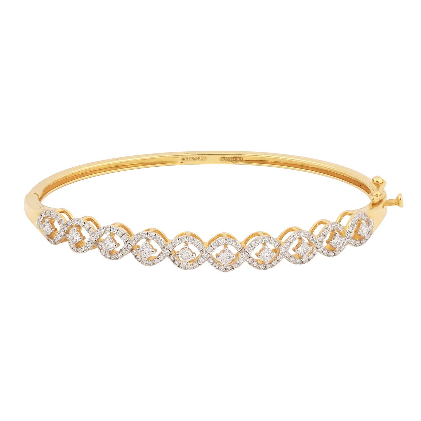 1.34ct Natural Diamond Tennis Bracelet