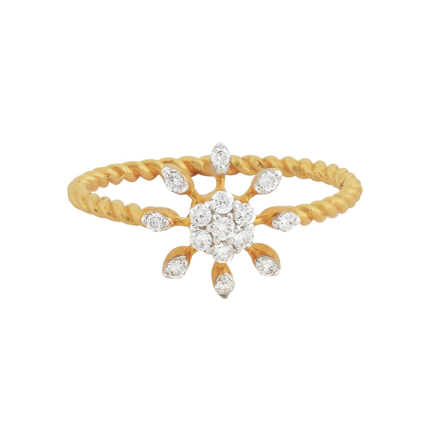 Elegant Diamond Ladies Ring