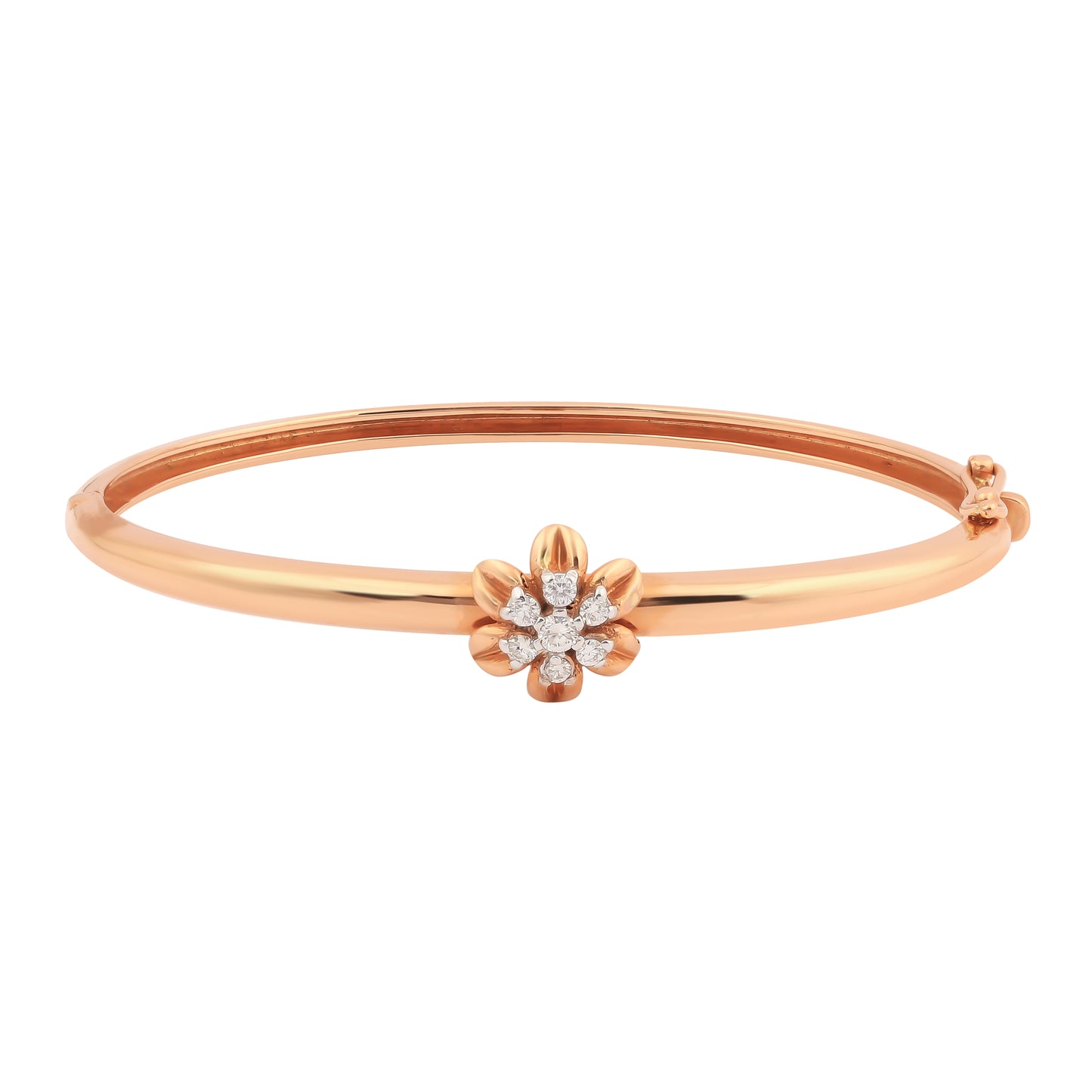 Blossom Charm Diamond Bangle