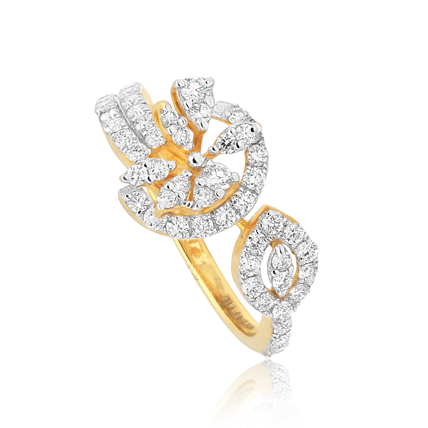 Radiant Halo Diamond Ring