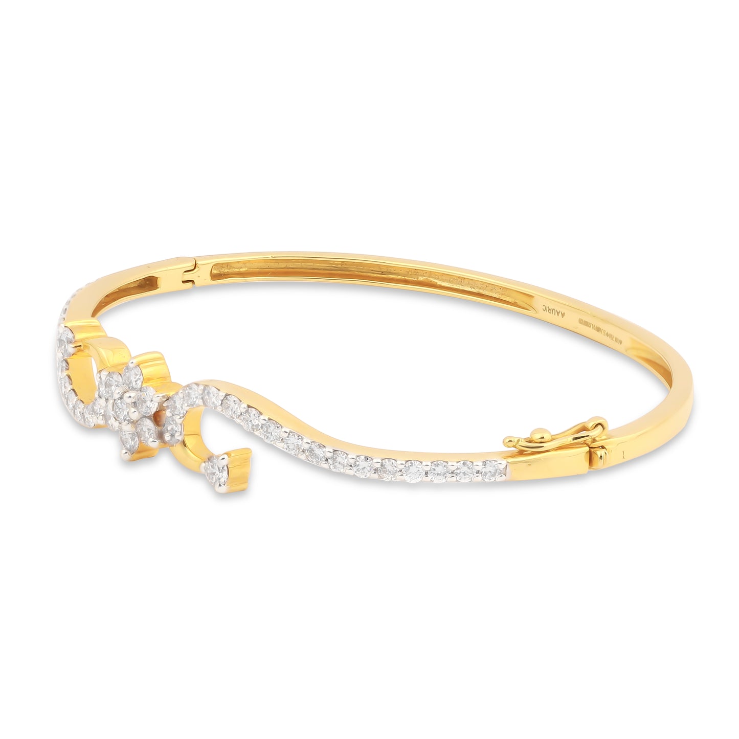 Golden Grace Diamond Bracelet