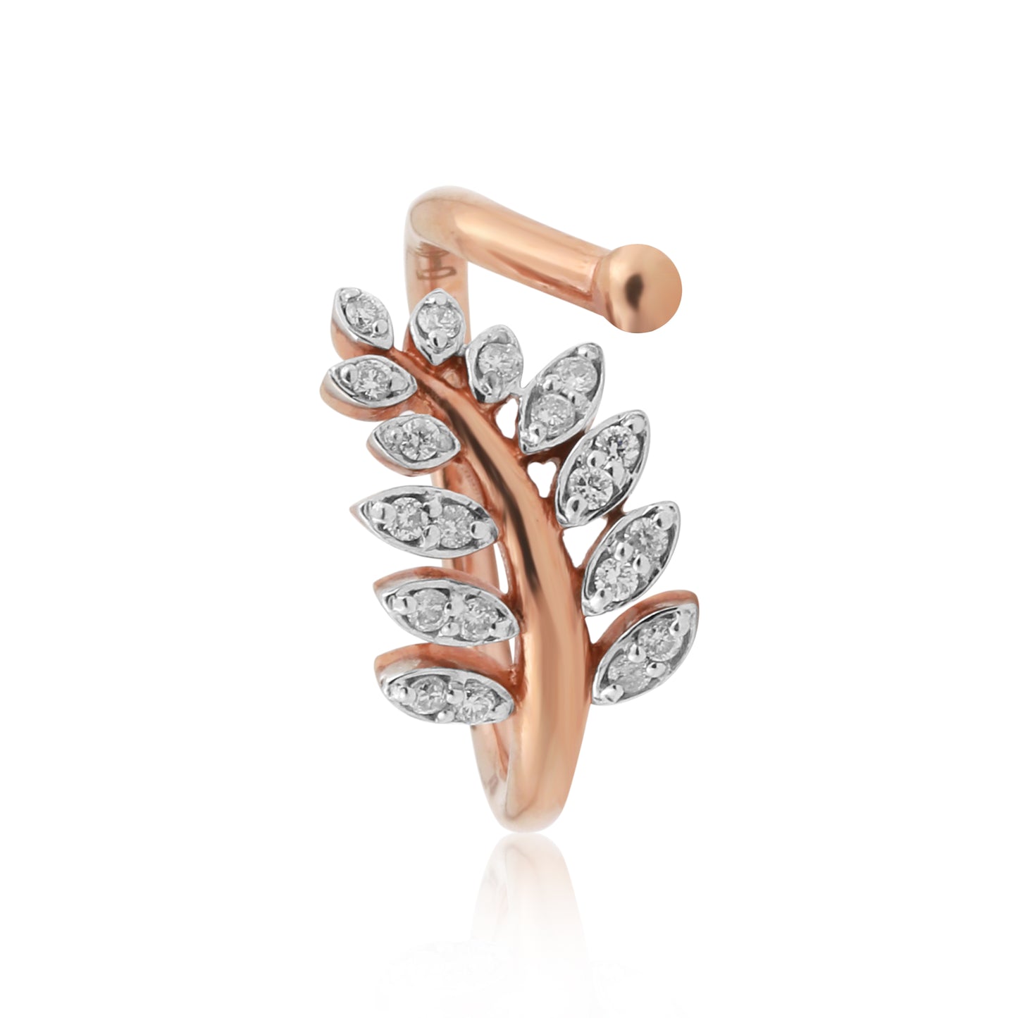 Minimal Diamond Ladies Ring