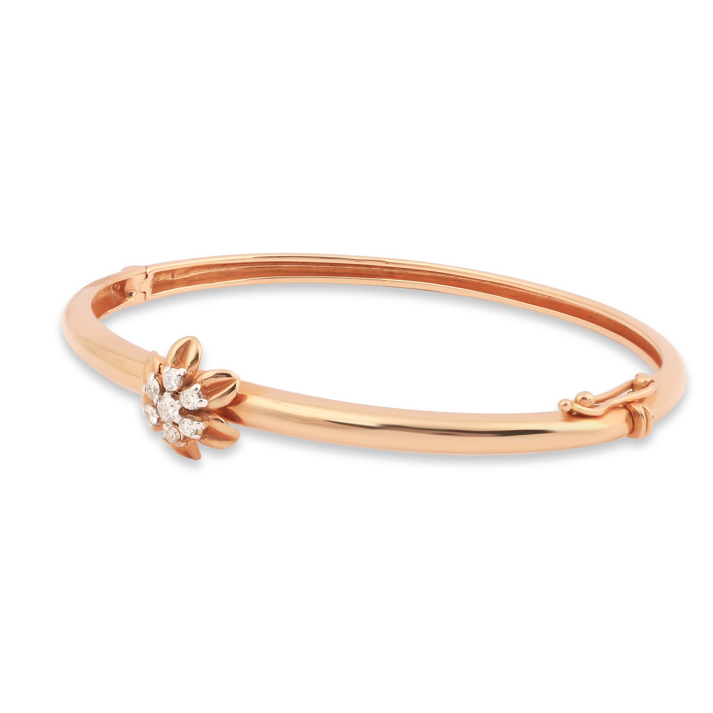 Blossom Charm Diamond Bangle
