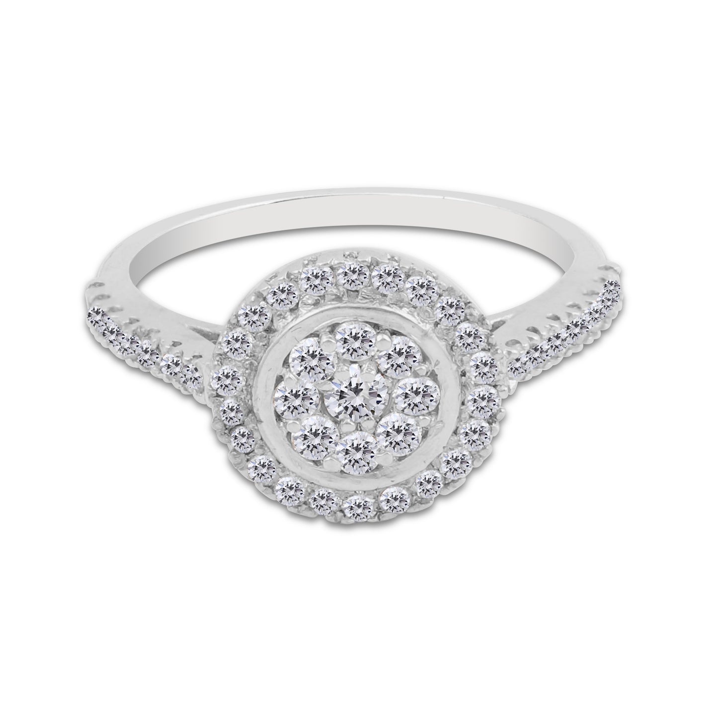 Statement Diamond Ladies Ring