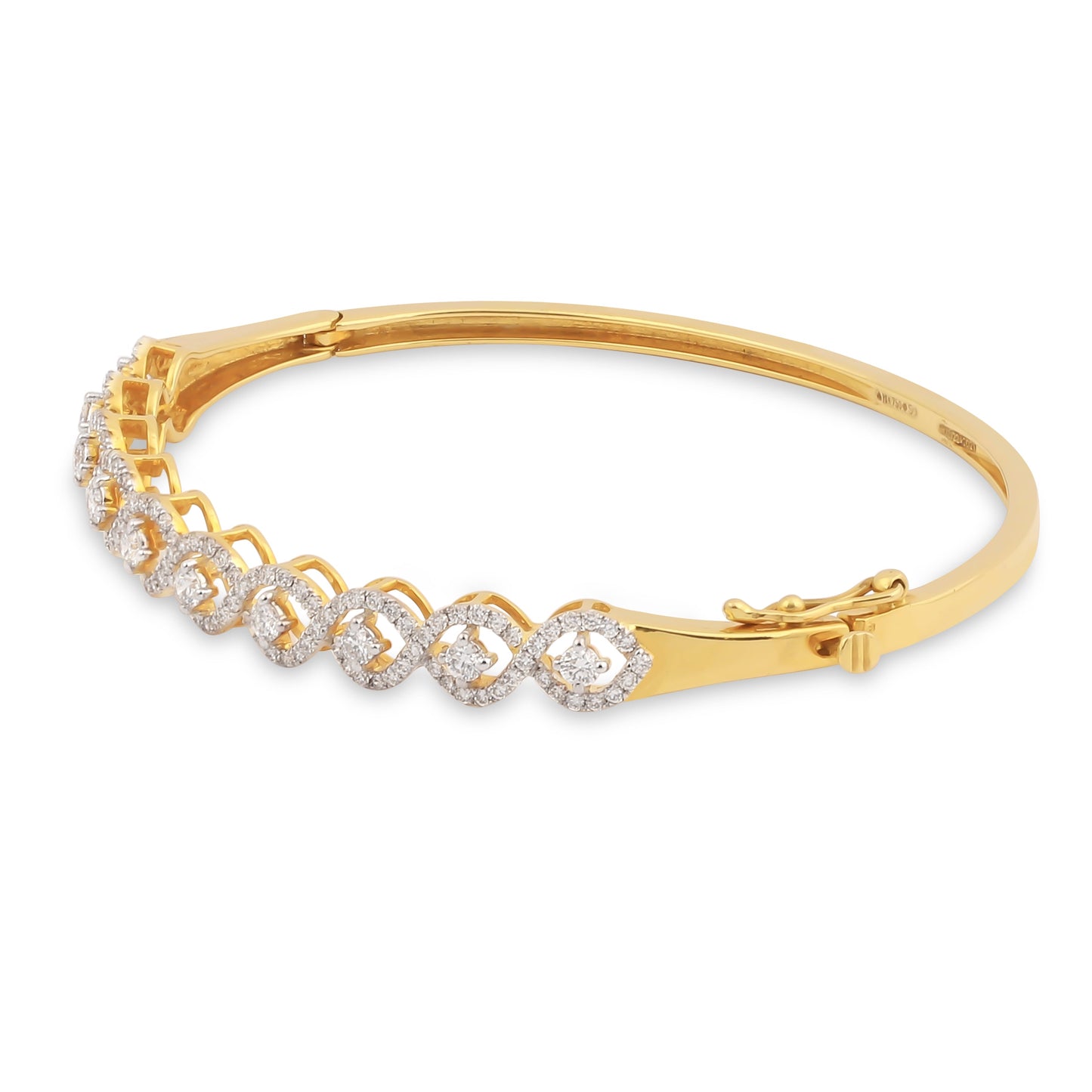1.34ct Natural Diamond Tennis Bracelet
