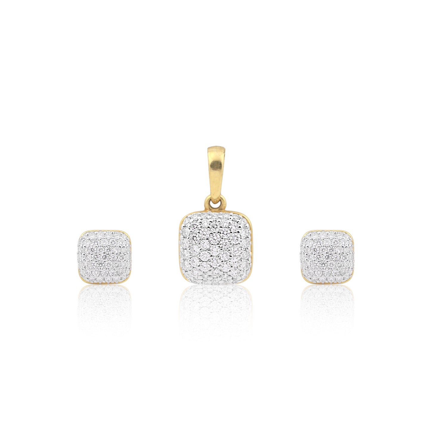 Celestia Cushion Diamond Pendant