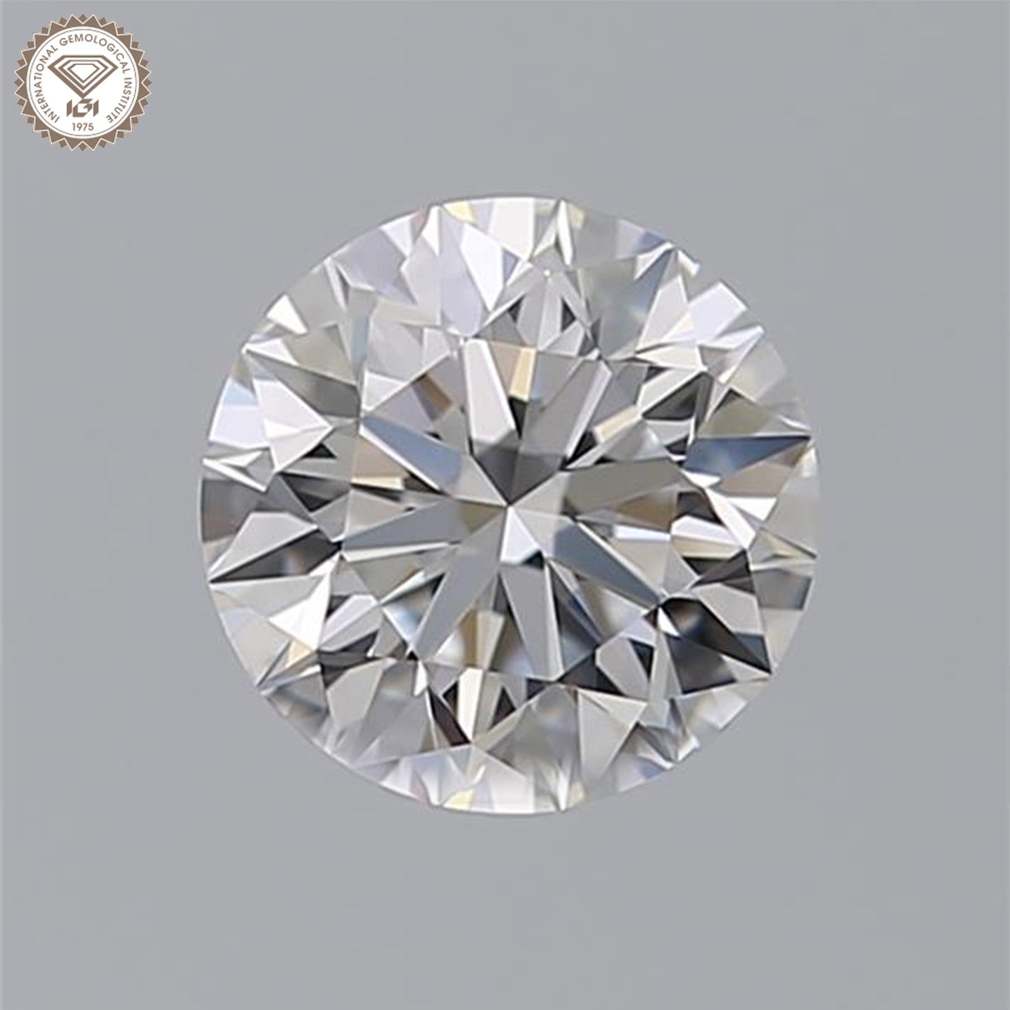 IGI Certified 1.06 Ct. Round Cut CVD Diamond E Color VVS2 Clarity