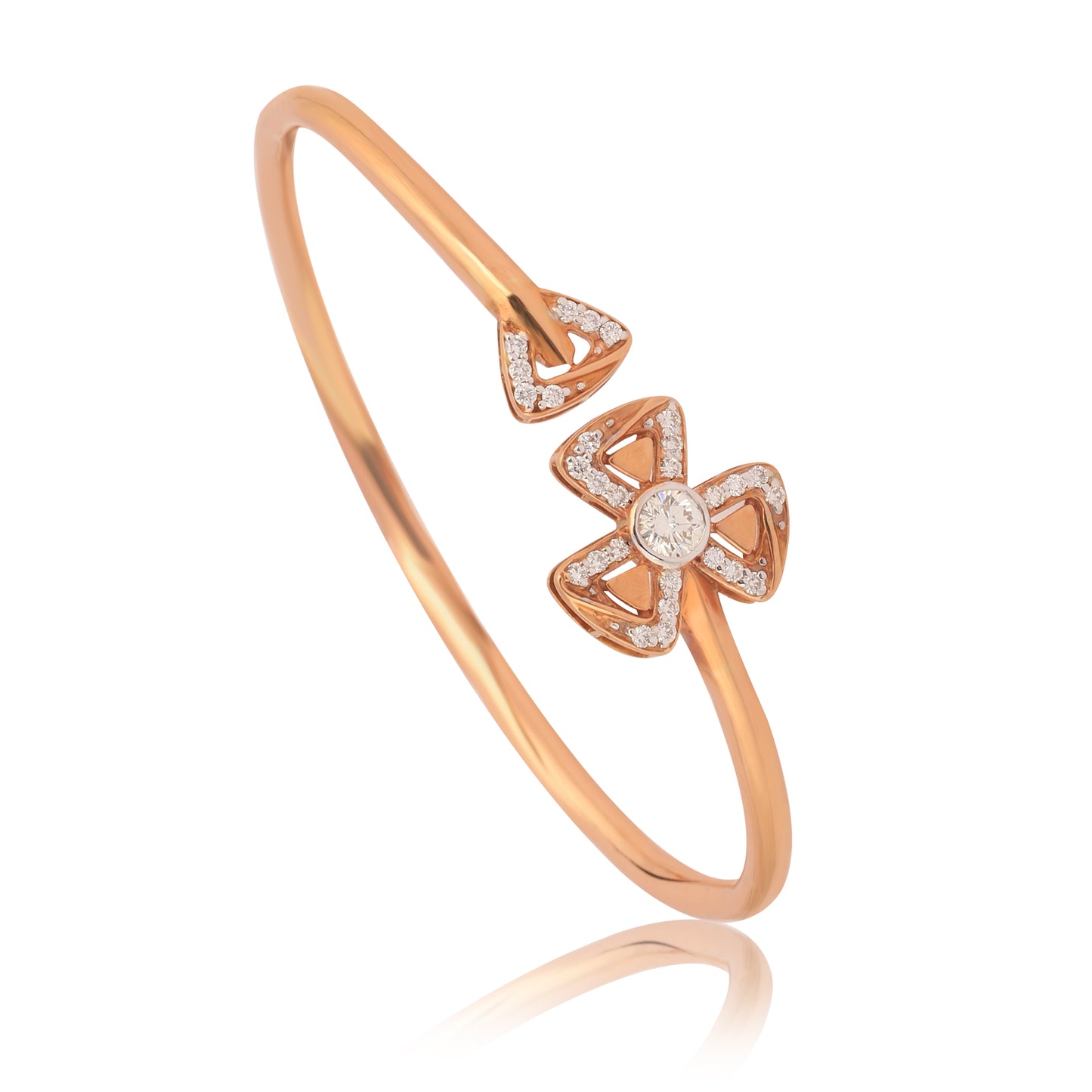 Blossom Arrow Diamond Bangle