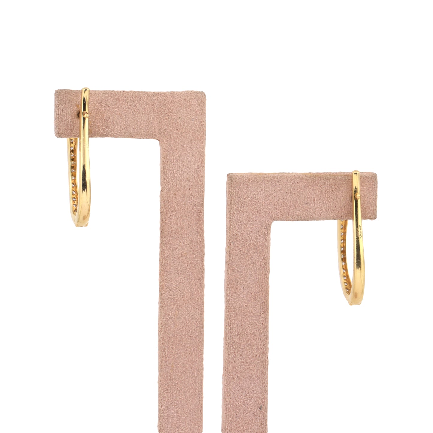 Luxury Diamond Hoop Earrings