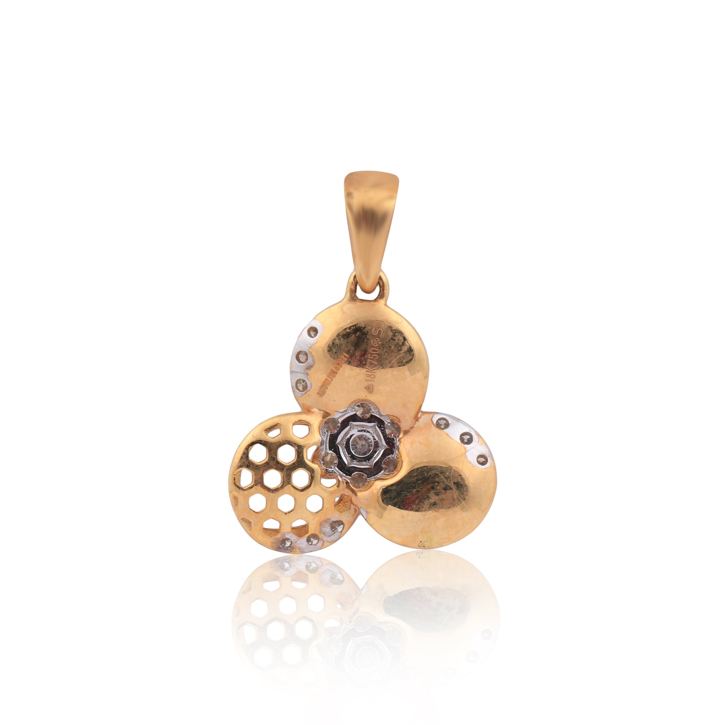Blossom Whispers Diamond Pendant
