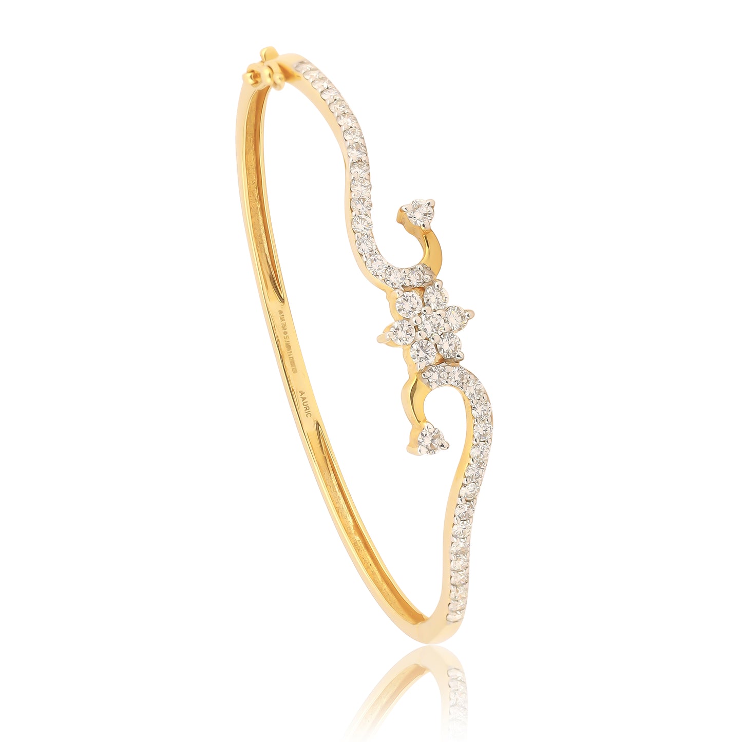 Golden Grace Diamond Bracelet