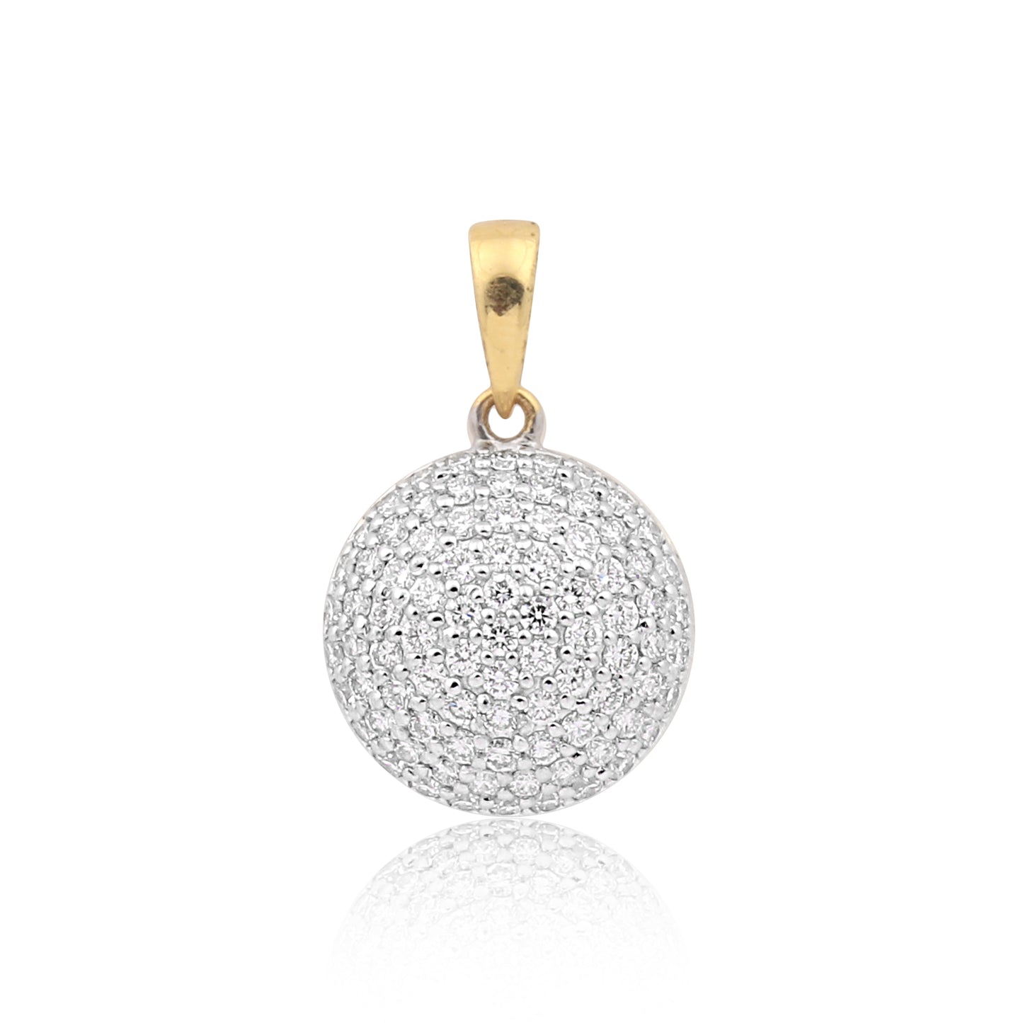 Celestial Halo Diamond Pendant Set