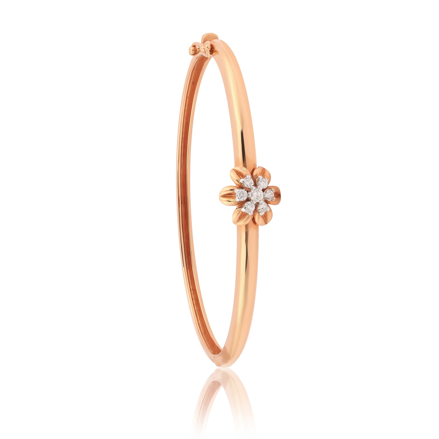 Blossom Charm Diamond Bangle