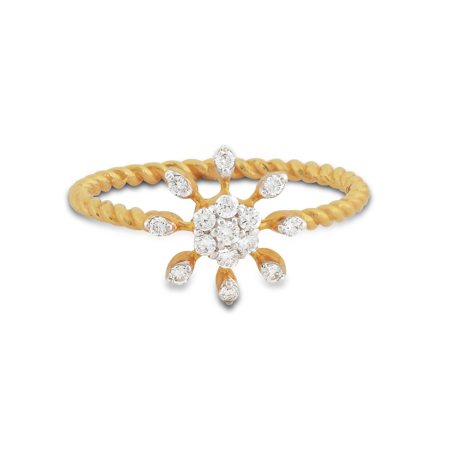 Elegant Diamond Ladies Ring