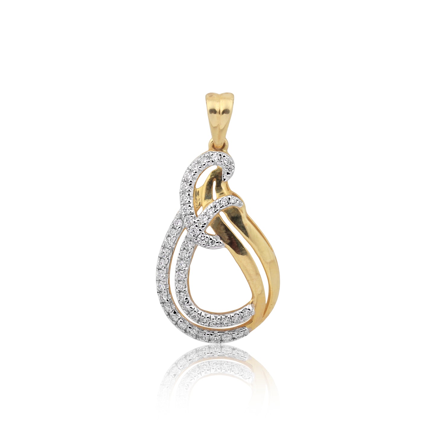 Radiant Embrace Diamond Pendant Set