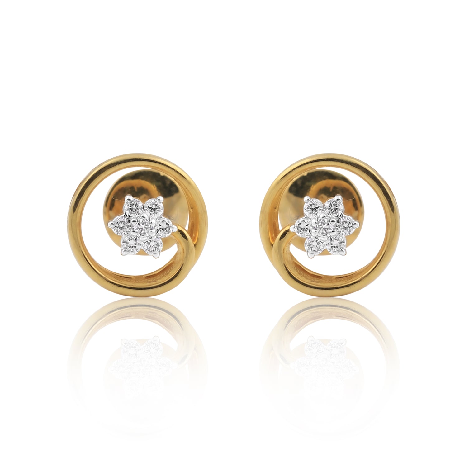 Whispering Bloom Diamond Pendant Set