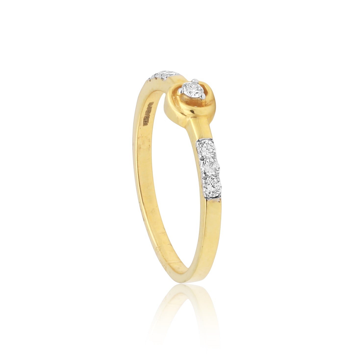 Orchid Gold Diamond Ring