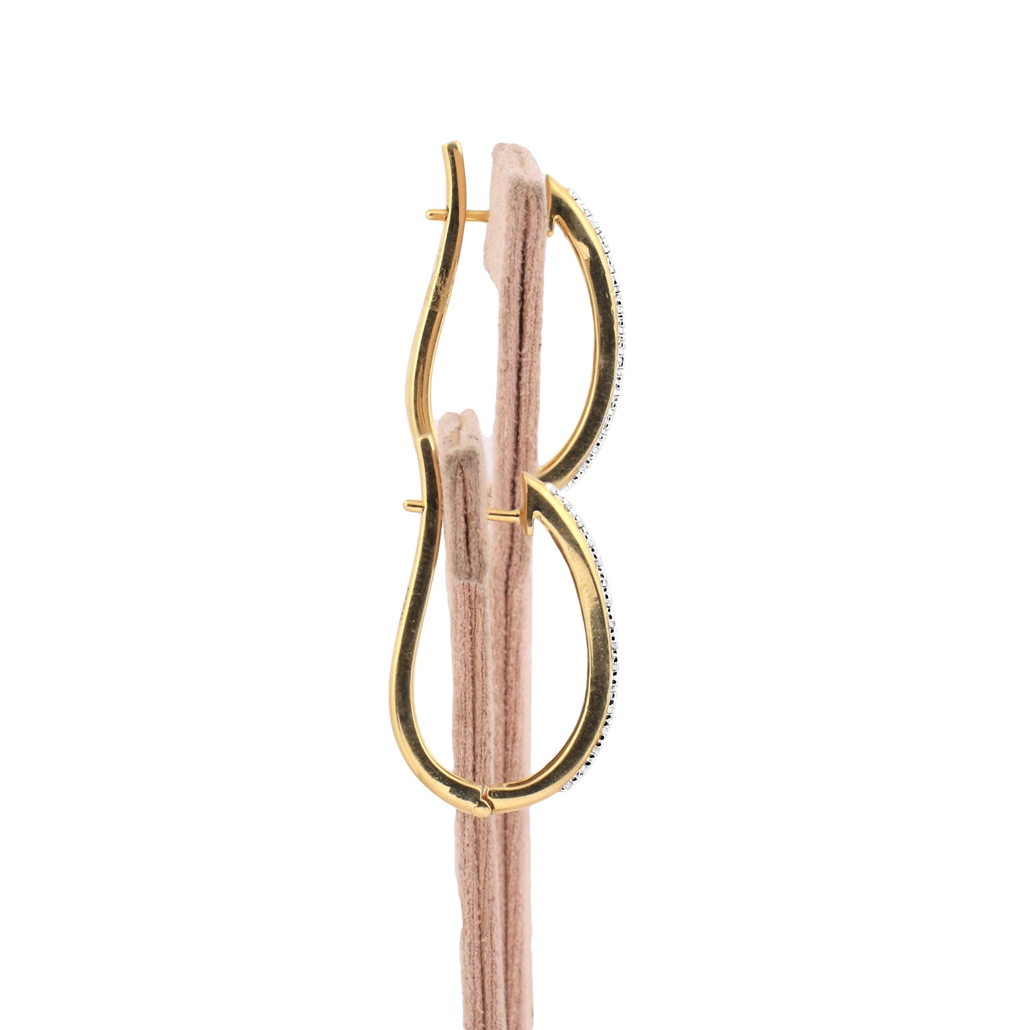 Luxury Diamond Hoop Earrings