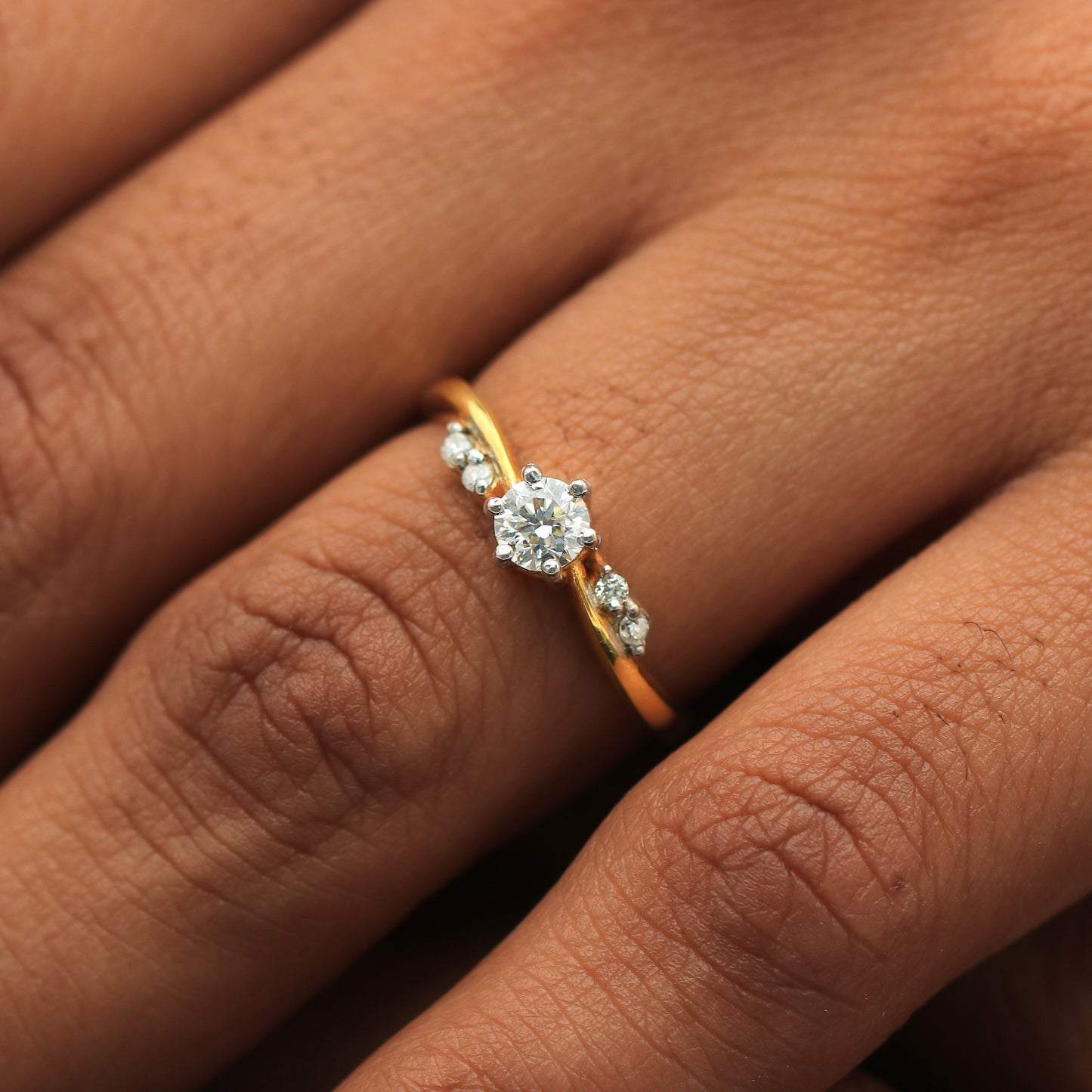 Five-Stone Diamond Ladies Ring