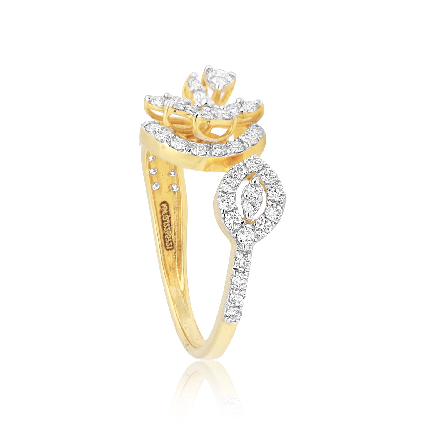 Radiant Halo Diamond Ring