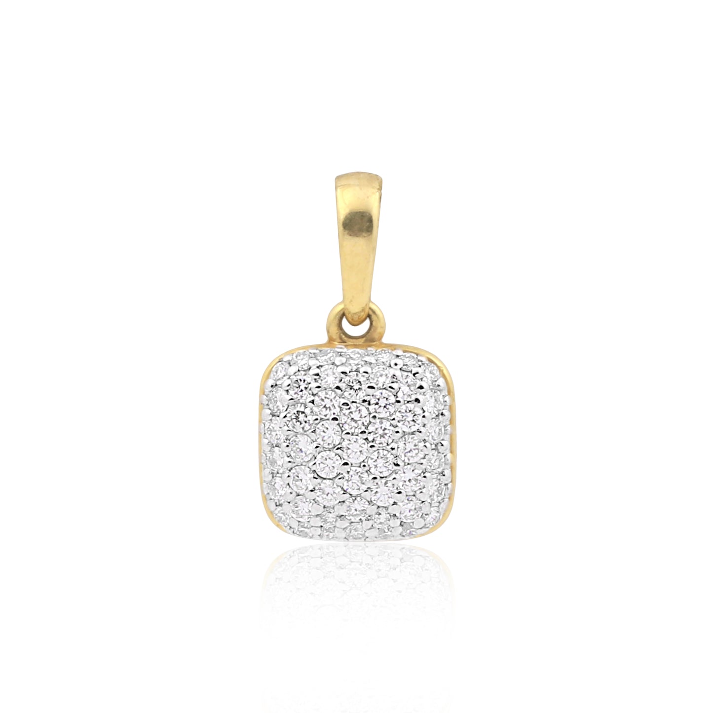 Celestia Cushion Diamond Pendant
