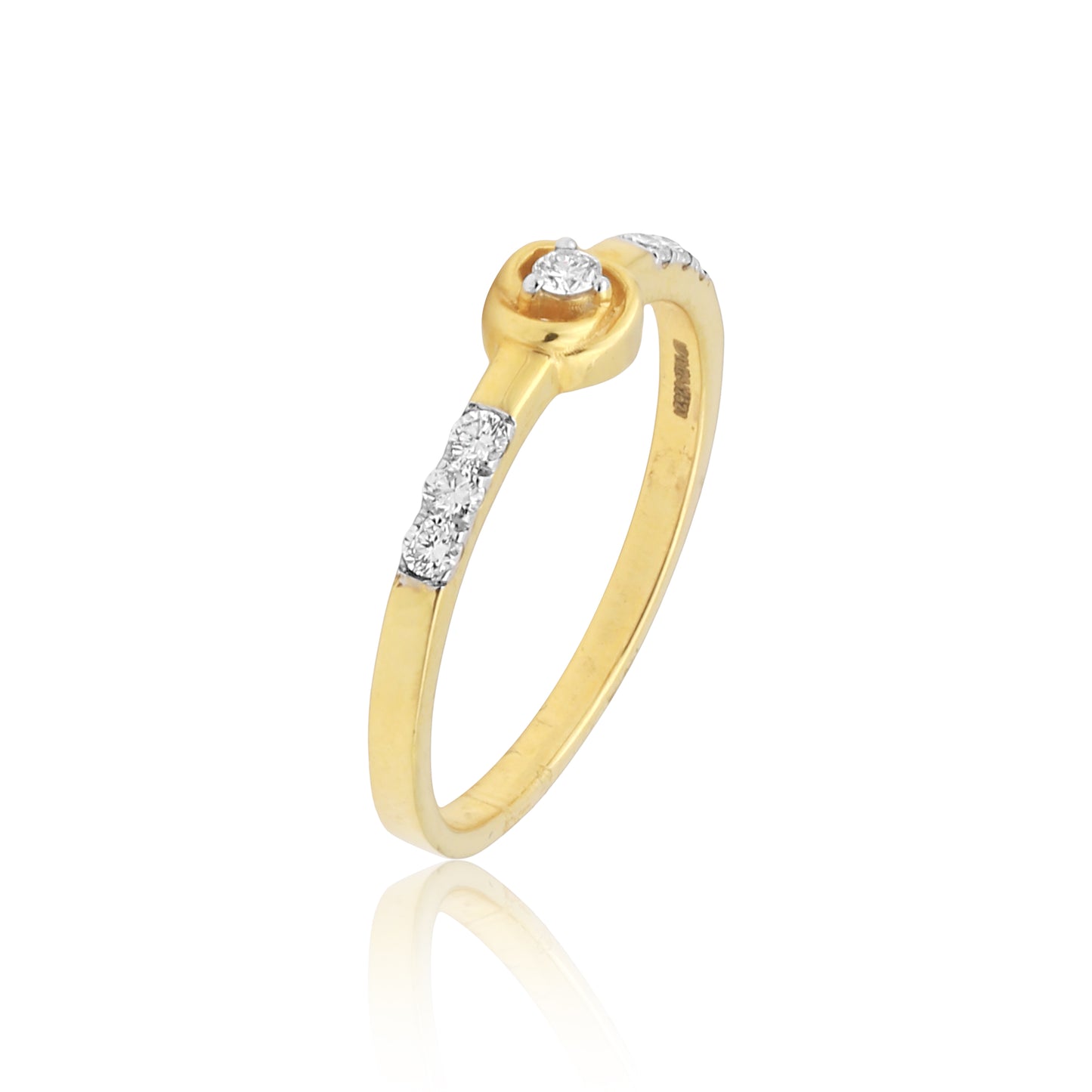 Orchid Gold Diamond Ring