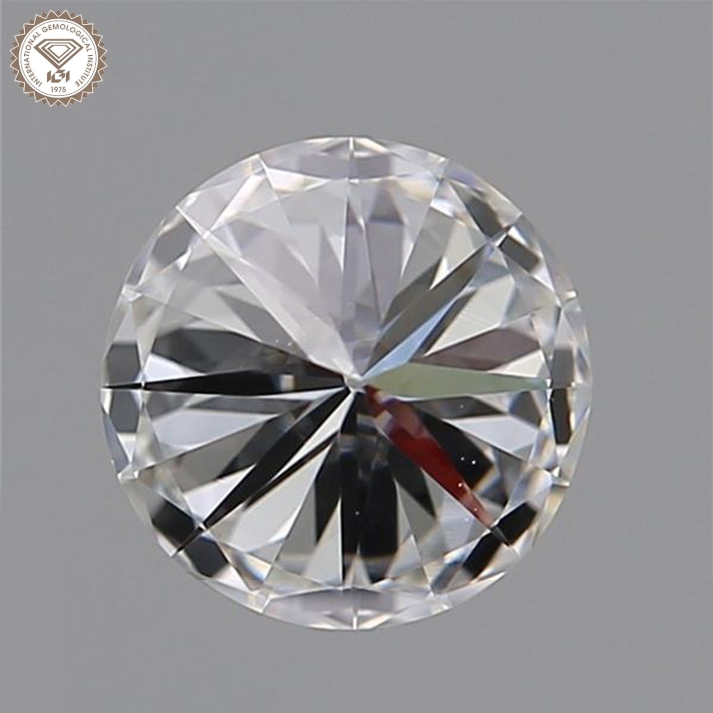 IGI Certified 2.01 Ct. Round Cut CVD Diamond F Color SI1 Clarity