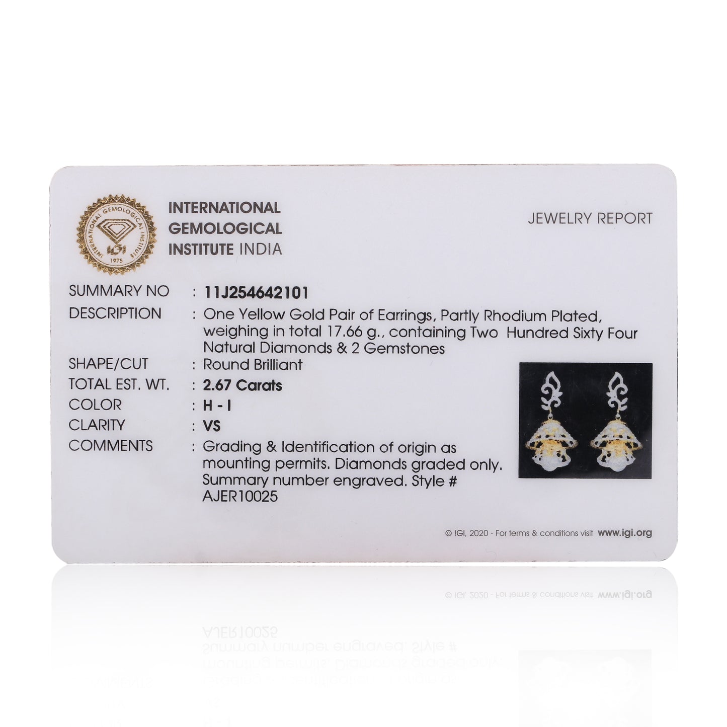 Elegant Diamond Jhumka Earrings
