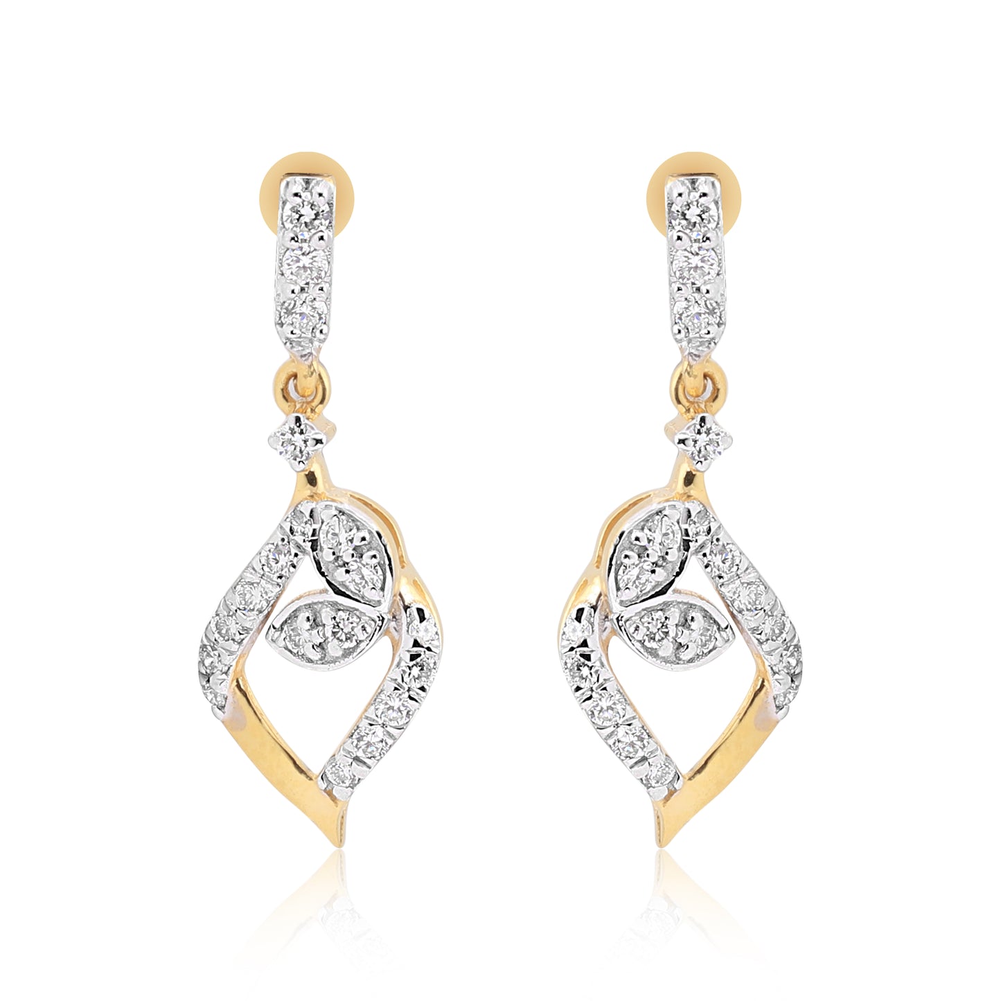 Flora Diamond Pendant Set