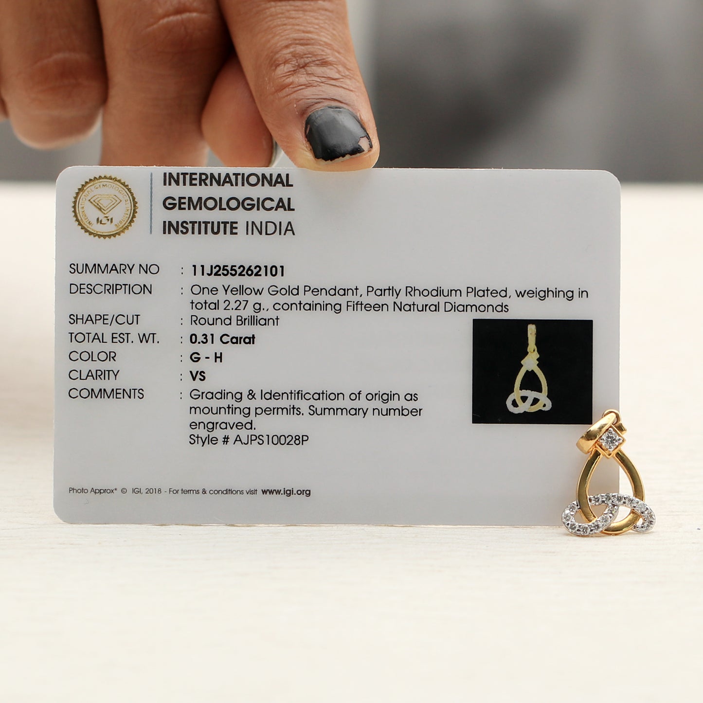 Eternal Embrace Diamond Pendant Set