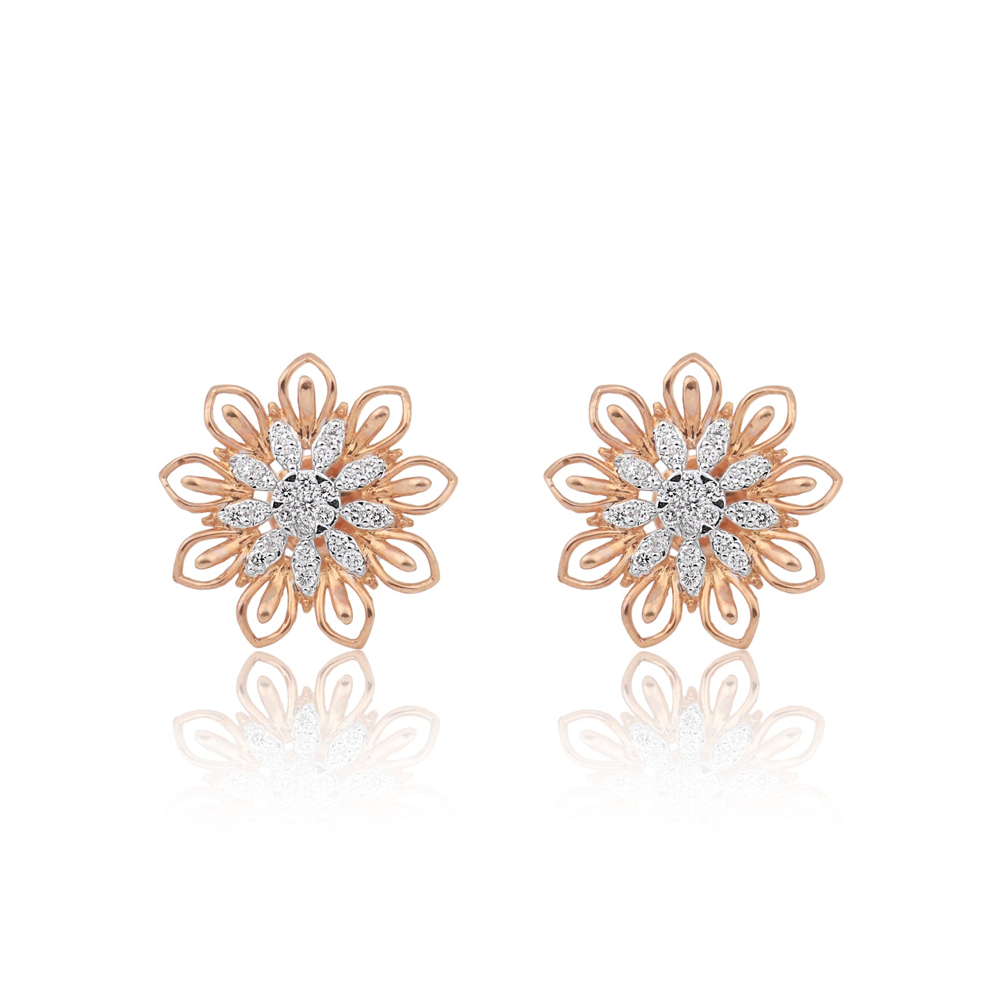Blossom Aura Diamond Pendant Set