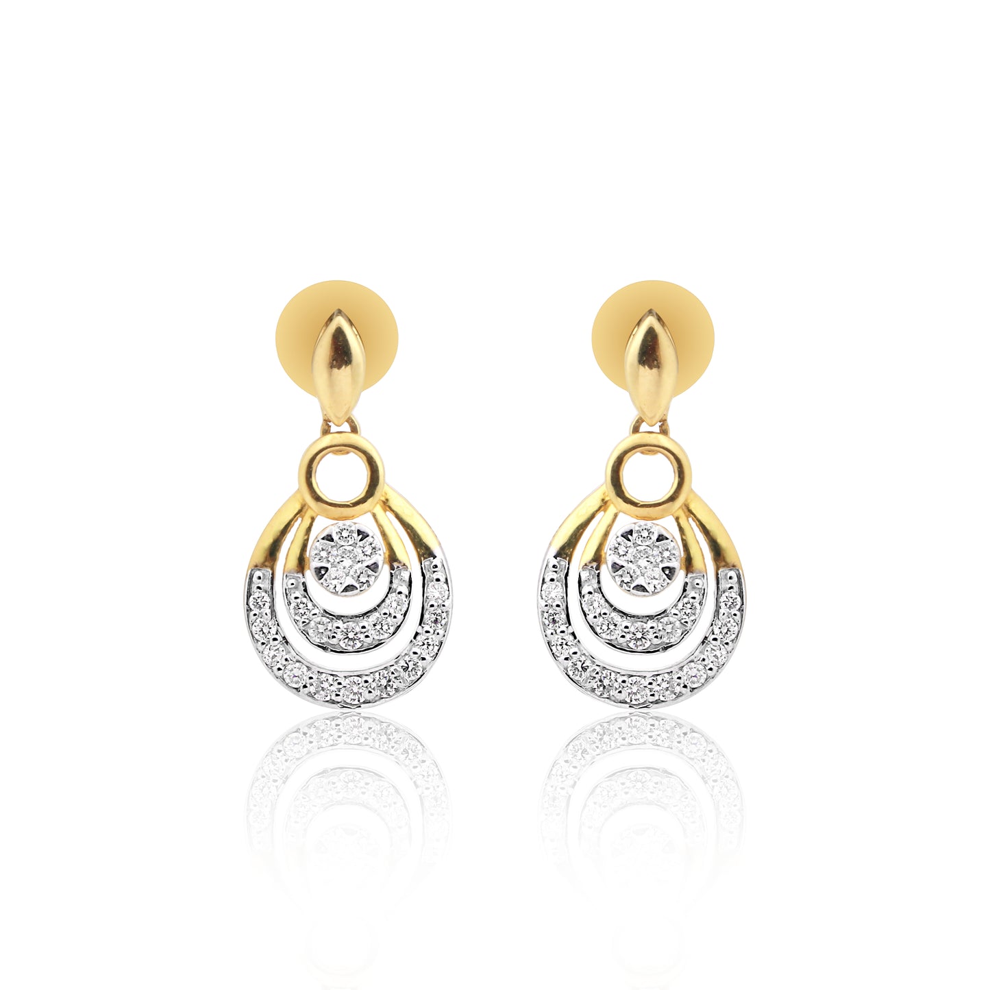 Radiant Teardrop Harmony Diamond Pendant Set