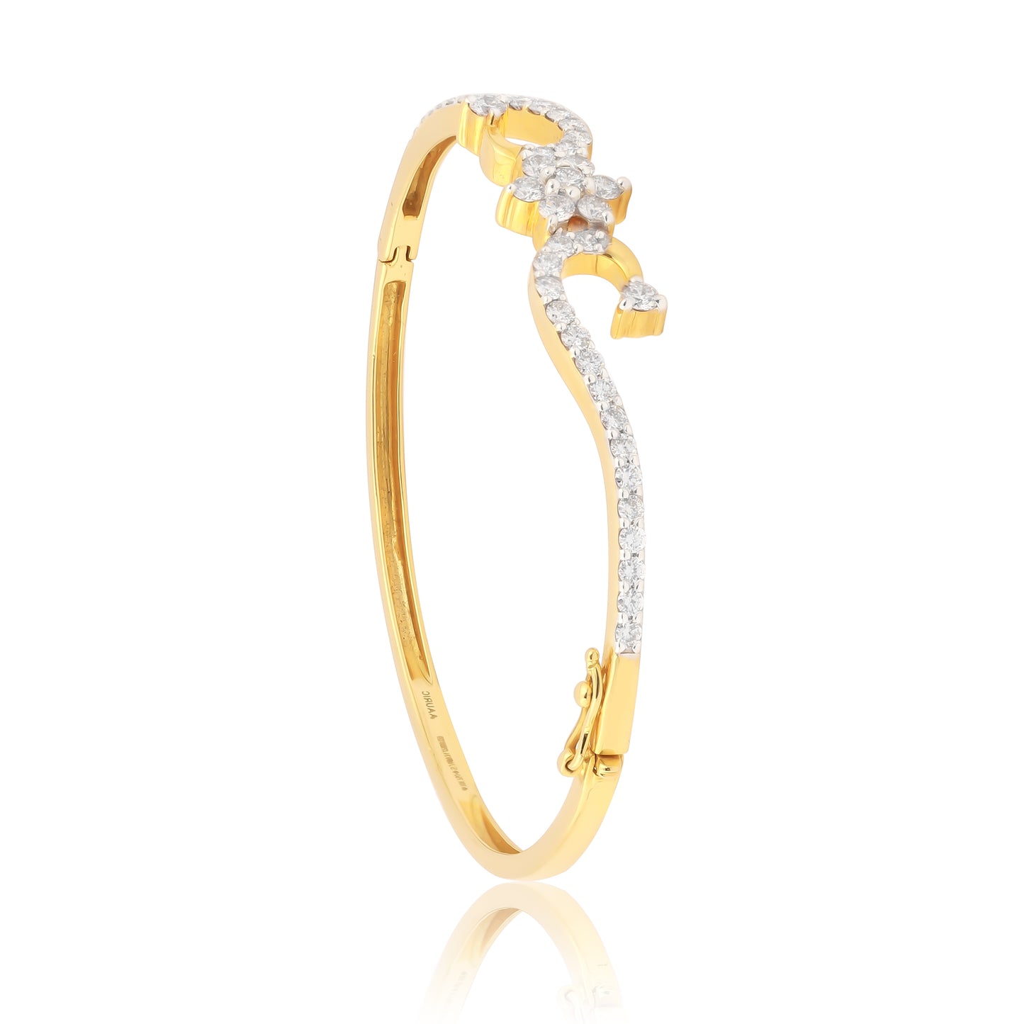 Golden Grace Diamond Bracelet