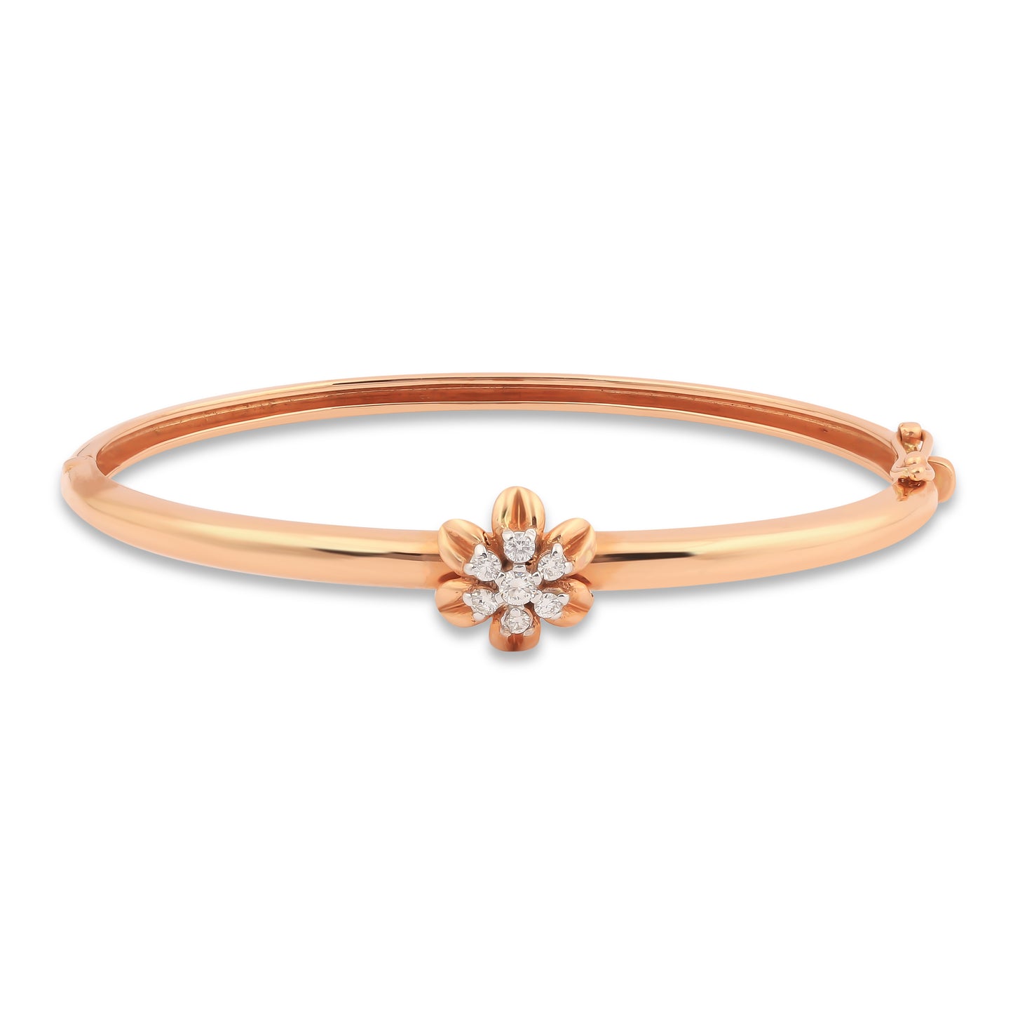 Blossom Charm Diamond Bangle