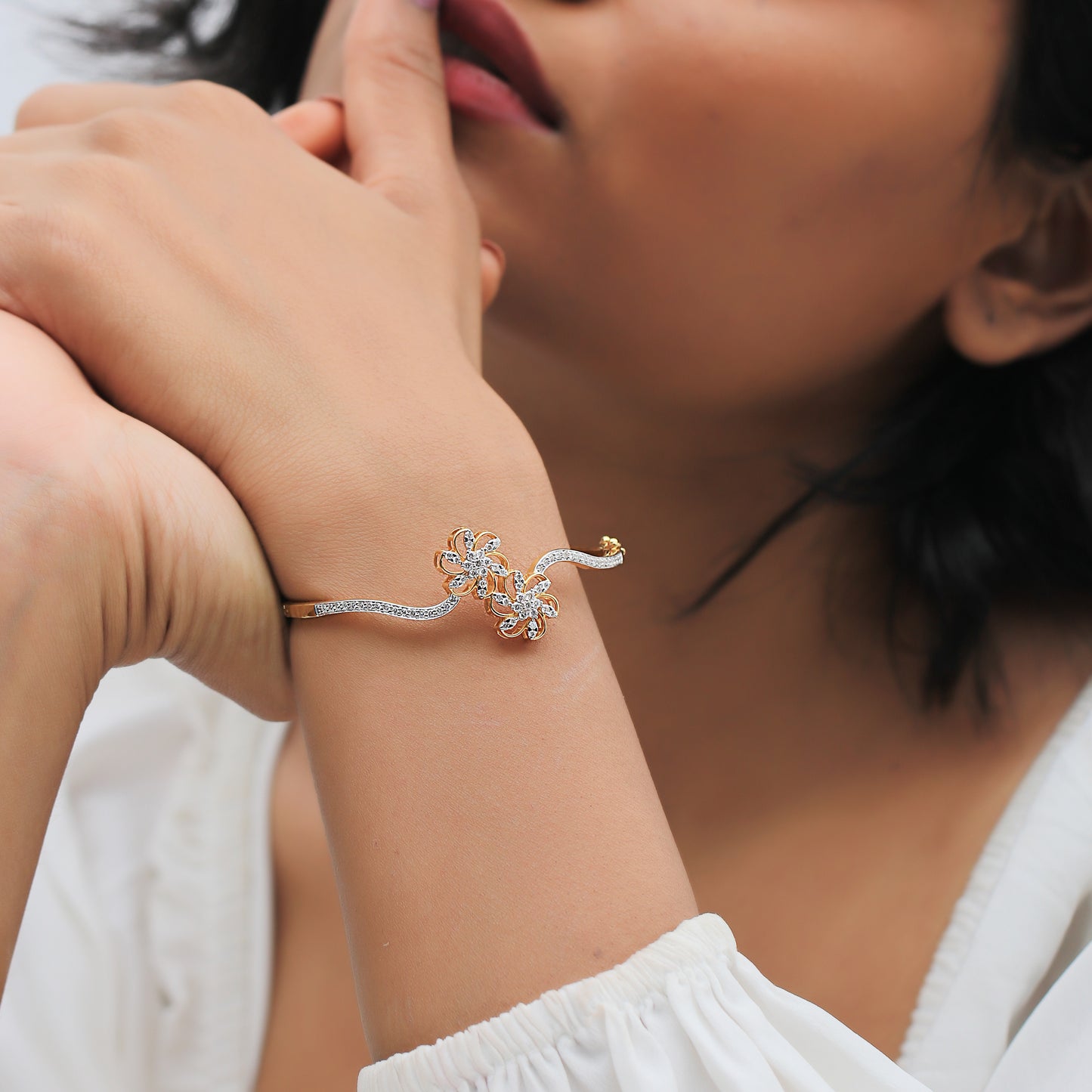 Blossom Radiance Diamond Bracelet