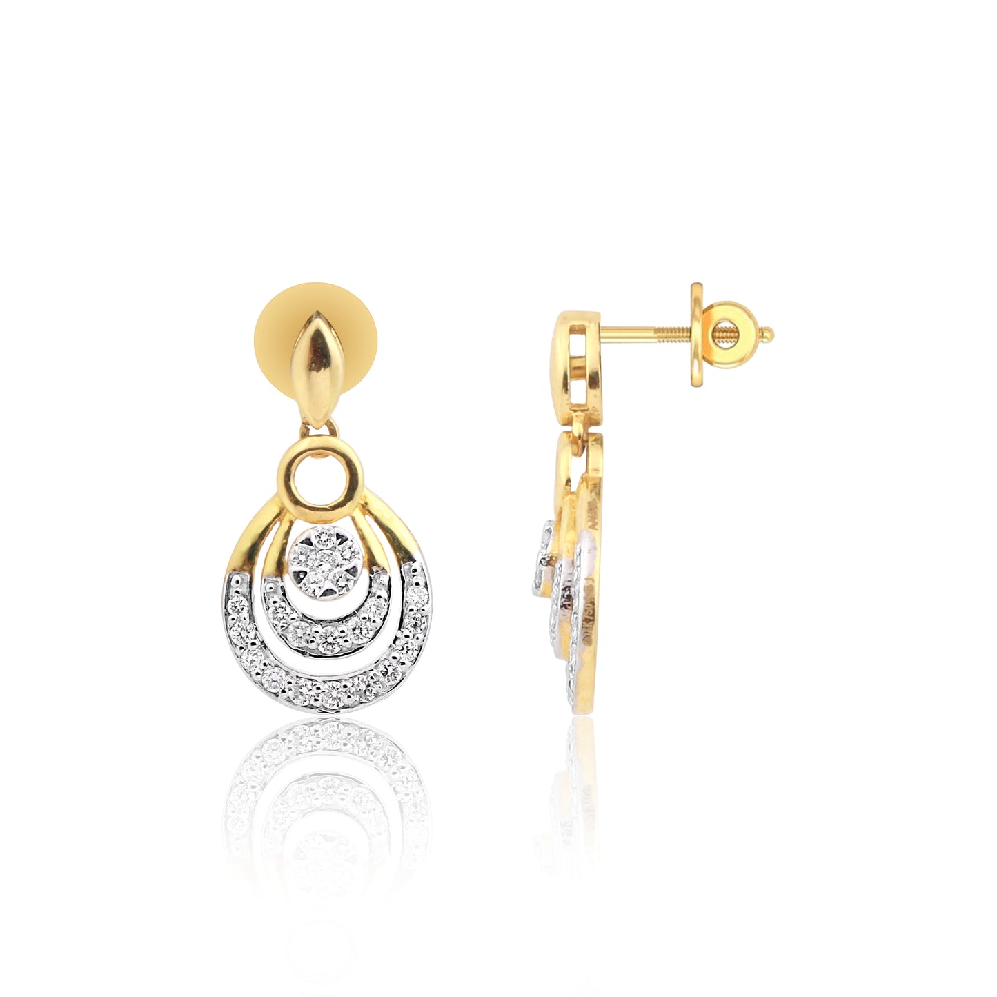 Radiant Teardrop Harmony Diamond Pendant Set