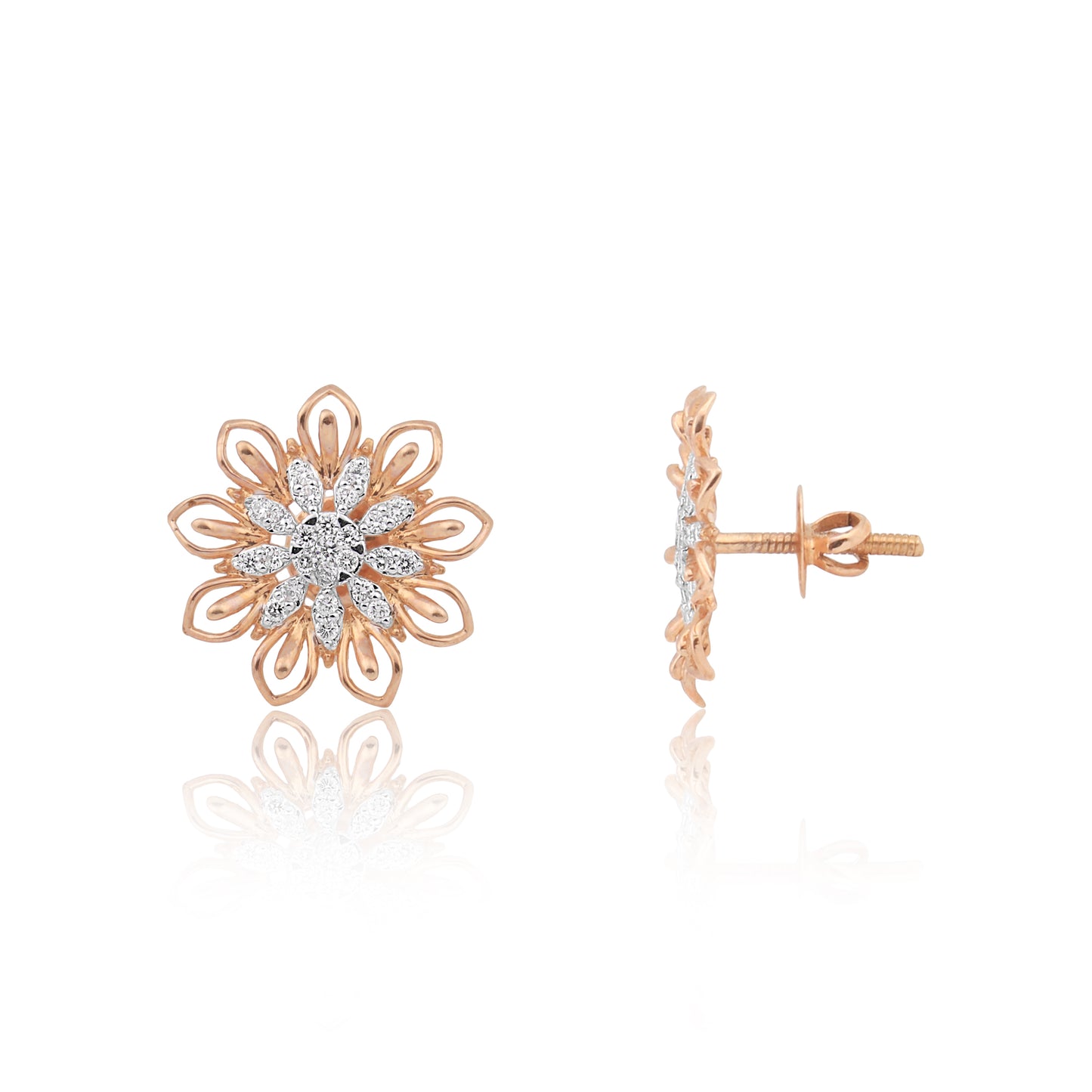 Blossom Aura Diamond Pendant Set