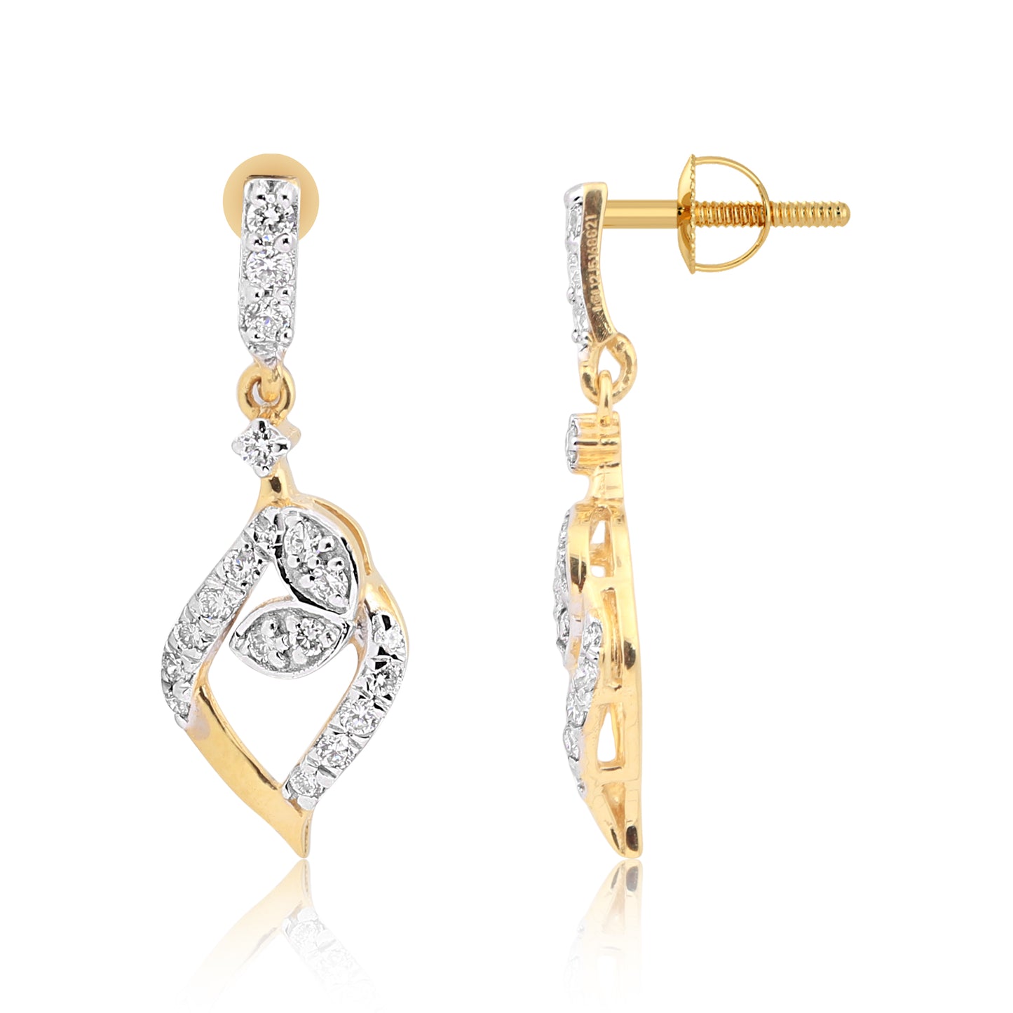 Flora Diamond Pendant Set