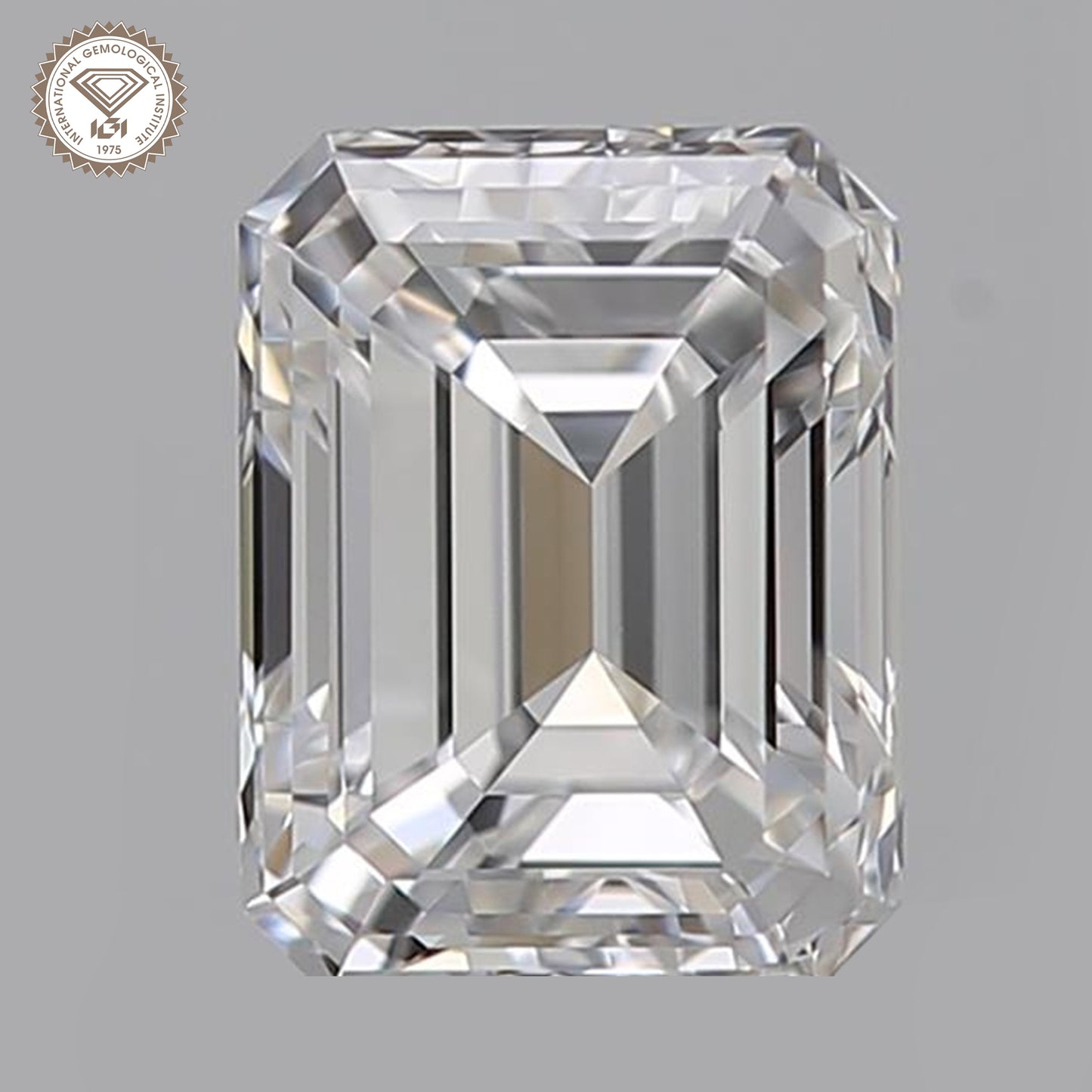 1.50 Ct. IGI Certified Emerald Cut CVD Diamond E Color VS1 Clarity