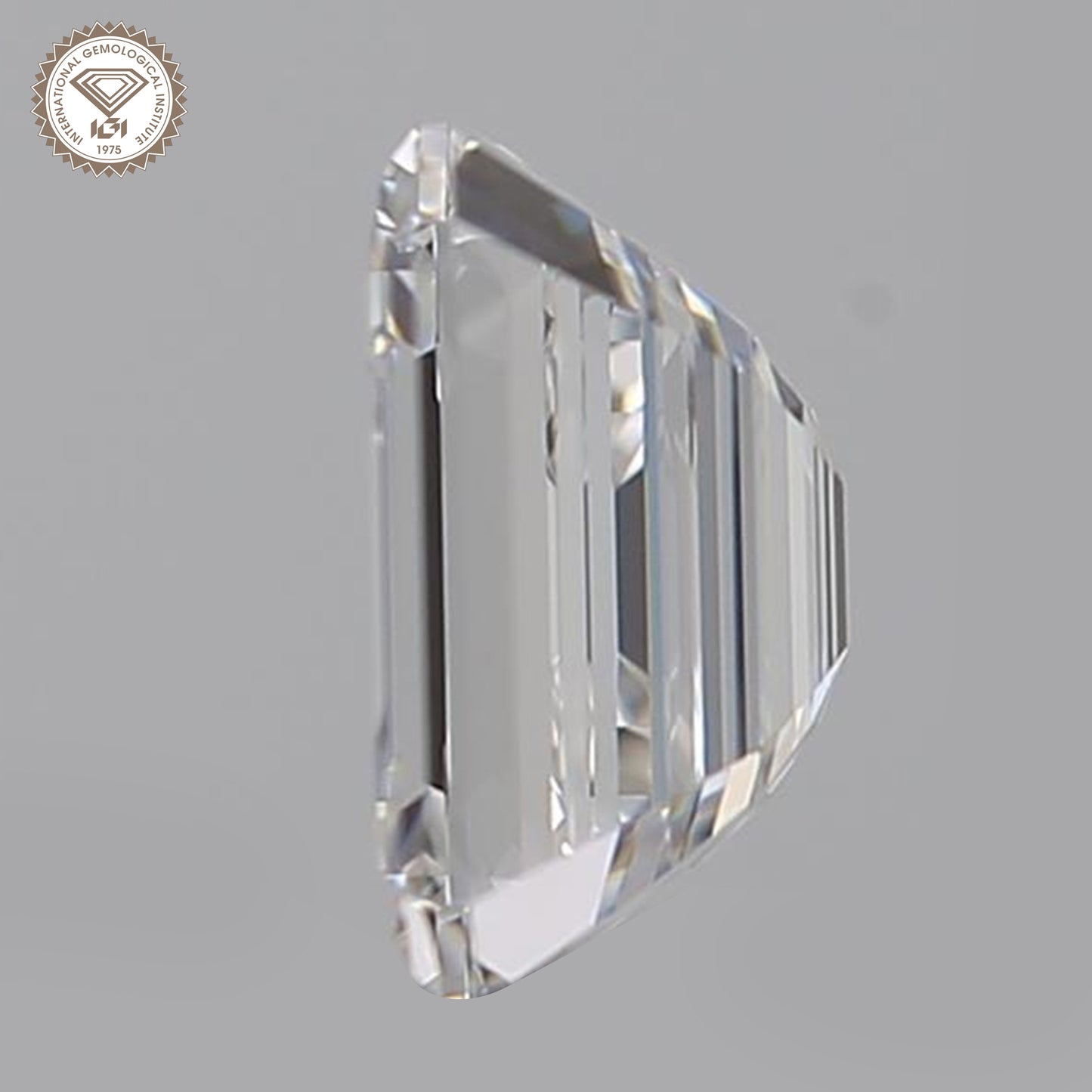 1.50 Ct. IGI Certified Emerald Cut CVD Diamond E Color VS1 Clarity