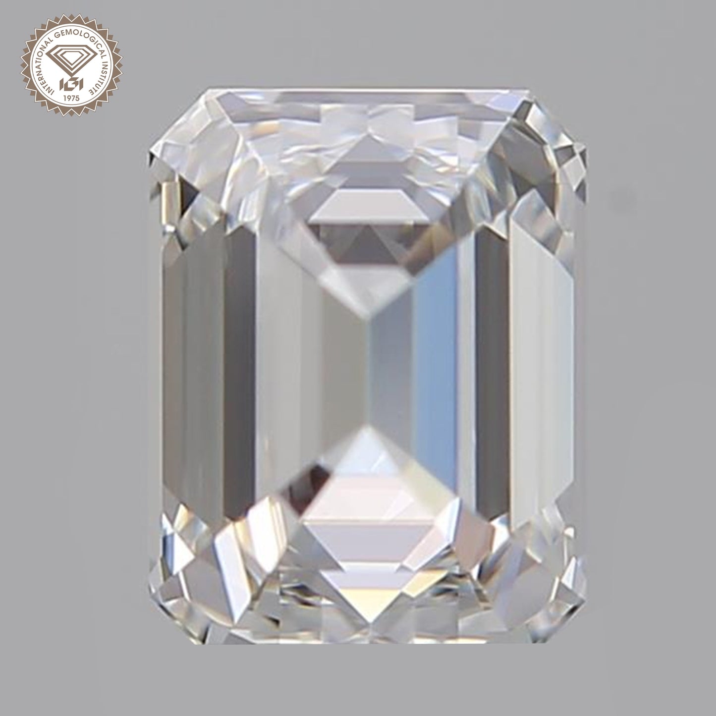 1.50 Ct. IGI Certified Emerald Cut CVD Diamond E Color VS1 Clarity