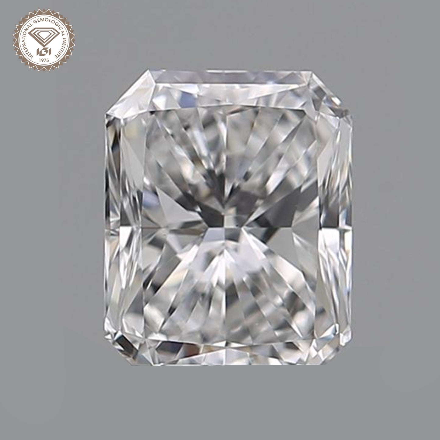 IGI Certified 2 Ct. Emerald Cut CVD Diamond E Color VVS2 Clarity