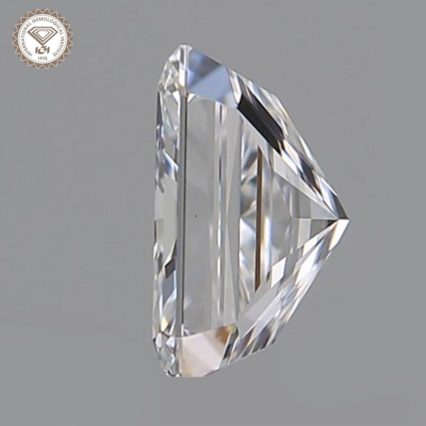 IGI Certified 2 Ct. Emerald Cut CVD Diamond E Color VVS2 Clarity