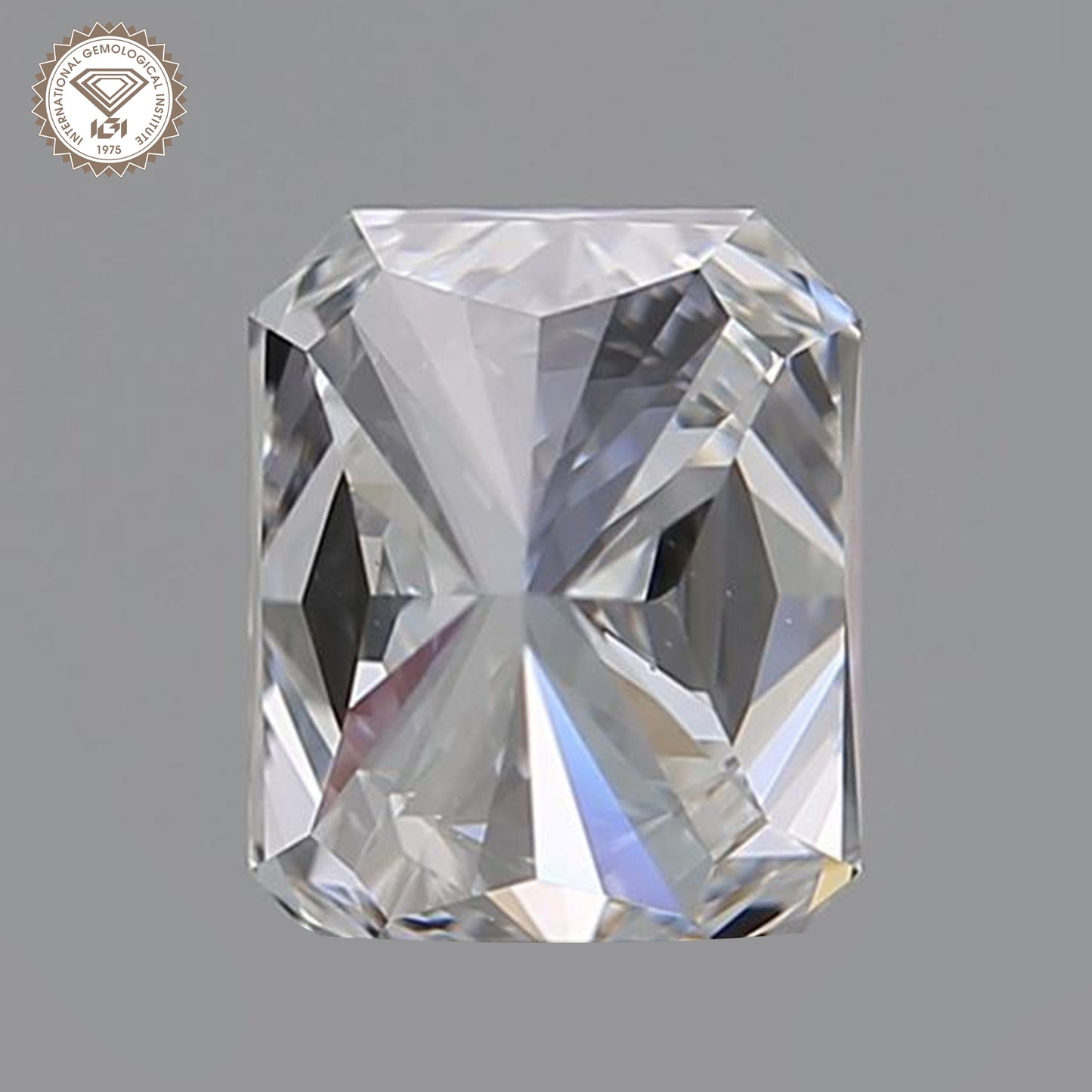 IGI Certified 2 Ct. Emerald Cut CVD Diamond E Color VVS2 Clarity