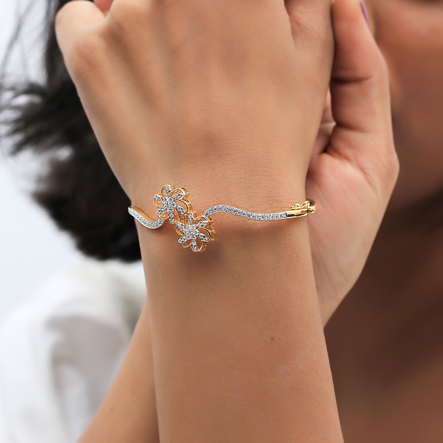 Blossom Radiance Diamond Bracelet